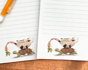 Notepad : To Do List Opossum Possum Notepad, Art, Stationary, Wildlife Lover, Animal Rehab, Cute, Gift