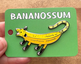 Pin : Screaming Banan-possum Morph Hard Enamel Pin Wildlife Lover