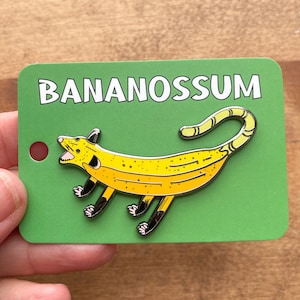 Pin : Screaming Banan-possum Morph Hard Enamel Pin Wildlife Lover