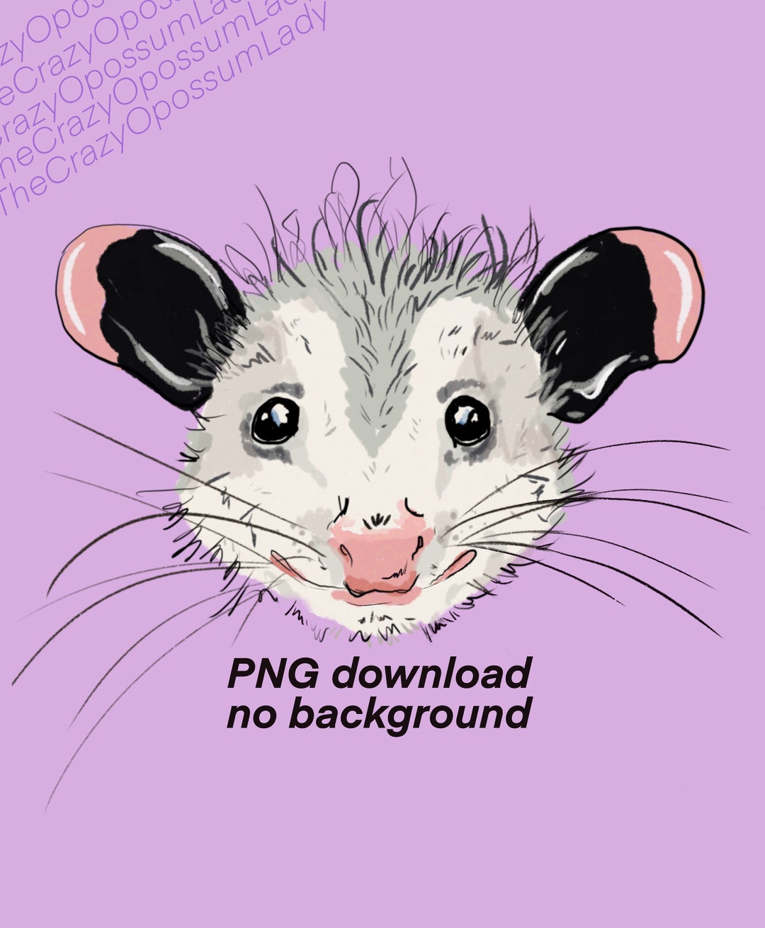 File : Opossum SVG Possum Woodland Wild Virginia Opossum - Etsy