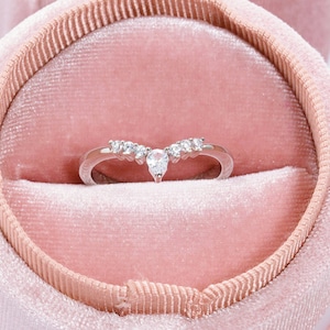 Blaue Galaxie Sandstein Ring Set, Frauen Nebula Ring, personalisierte Versprechen Ring für sie, 2 Stück benutzerdefinierte Verlobungsring, Jubiläumsgeschenk Bild 10
