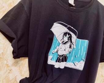 Rain -  Screen Print Unisex T-Shirt