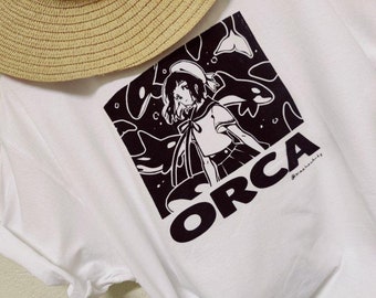 Orca Unisex Screen Printed Tee Shirt