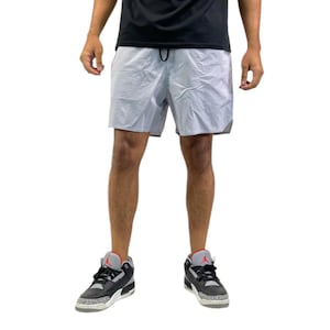 Solid Nylon Track Shorts
