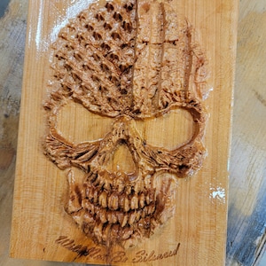 We The People Skull 3D CNC file