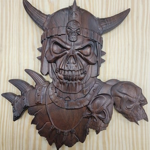 Viking Skeleton 3D CNC file