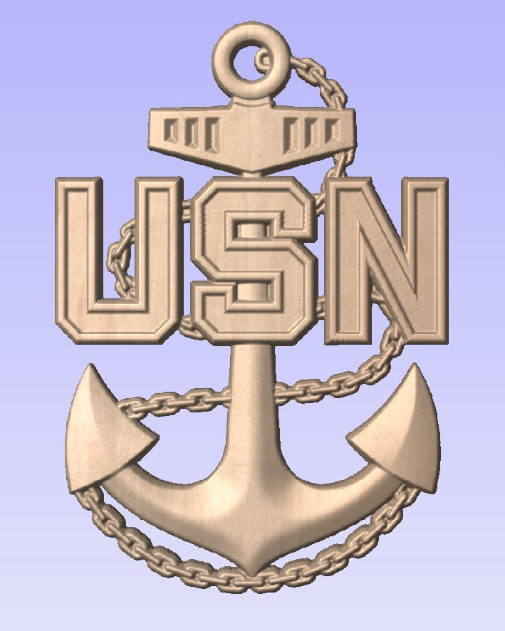 Navy Chief Anchor Cnc - Etsy