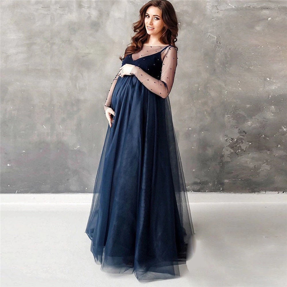 Maternity Formal Gown - Etsy