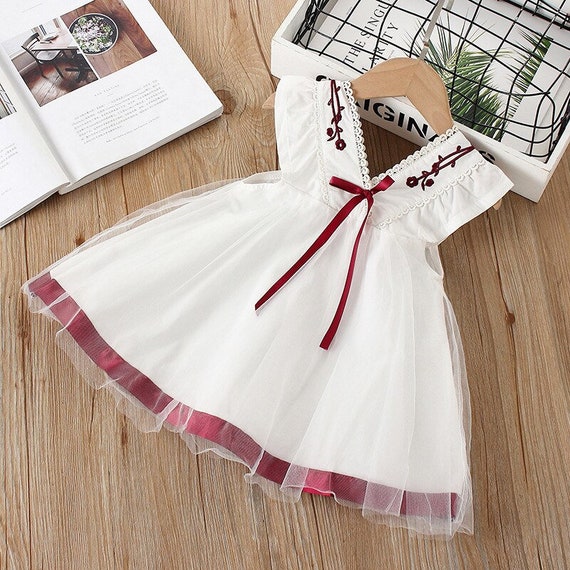 Baby Girl Newborn Toddler Infant Party Dress Summer Outfit Clothing Skirt 6-36M 