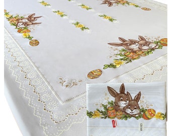 Easter Tablecloth, Rectangle Tablecloth, Made in Poland, Obrus Wielkanocny