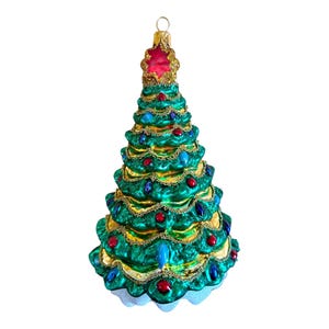 Christmas Tree Ornament, Christmas Glass Ornament, Christmas Decor, Made in Poland