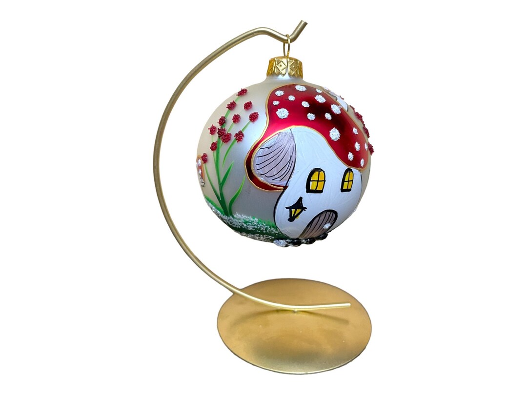 Christmas Ornament Made in Poland Christmas Glass Ornament Etsy