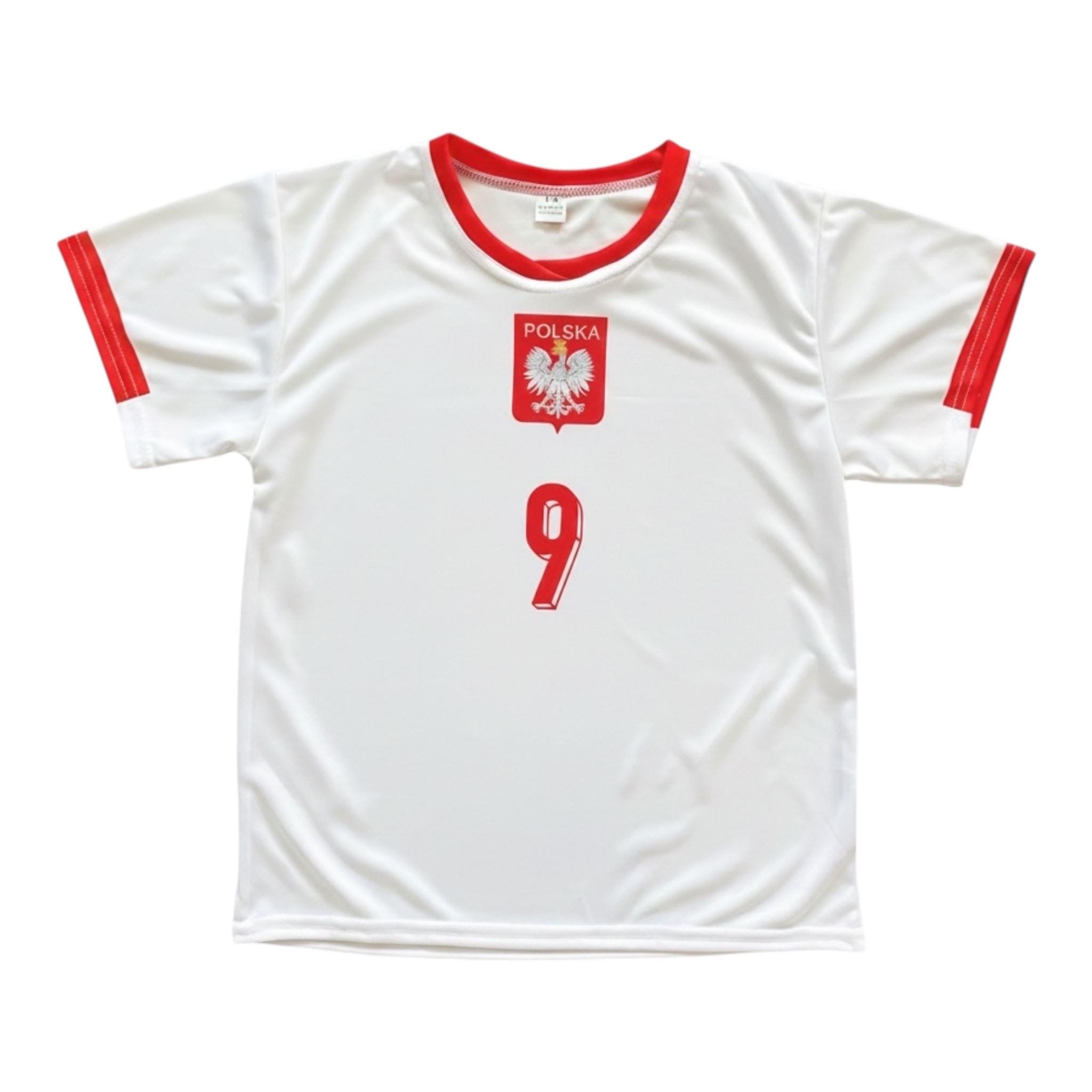 Lewandowski Soccer Kid Jersey, Robert Lewandowski #9, Made in