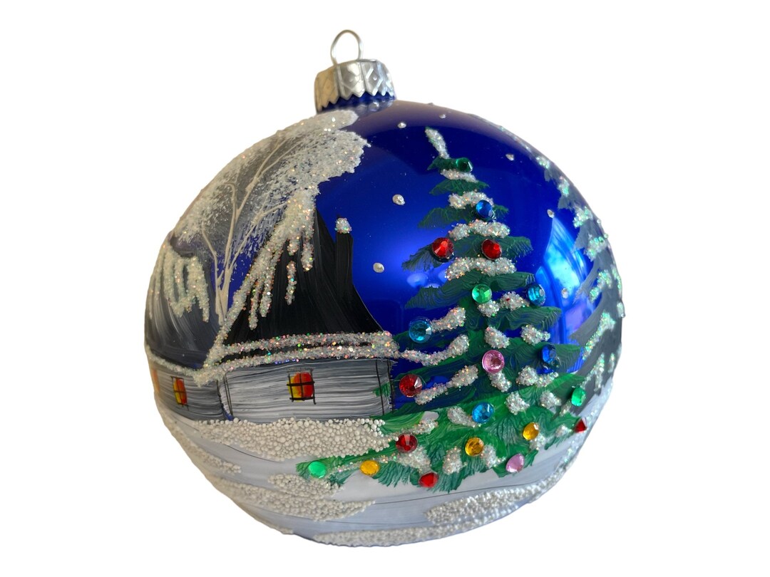 Large Christmas Ornament Made in Poland Handmade Christmas Etsy