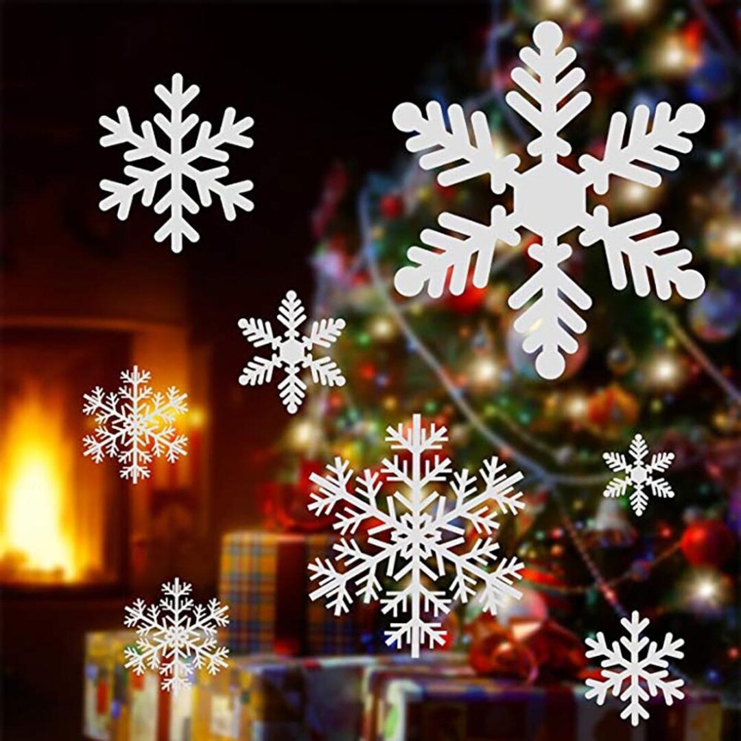 Snowflake Window Clings, Kids' Crafts