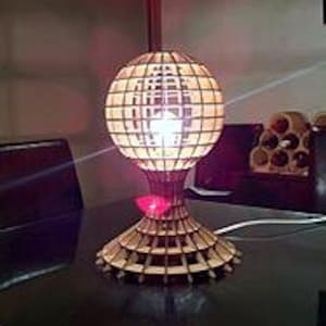 Magical Laser Cut Lamp Wooden Pendant Lamp CNC Files for -  Israel