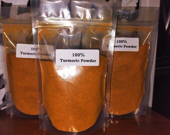 4 Oz Turmeric Powder - 100% Pure, no additives, no fillers - Florida Fresh!