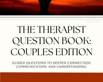 Paartherapie Gesprächsaufführungen | Beziehungs- und Kommunikationsarbeitsbuch | Paar-Beratungs-Tool | Digitaler Download