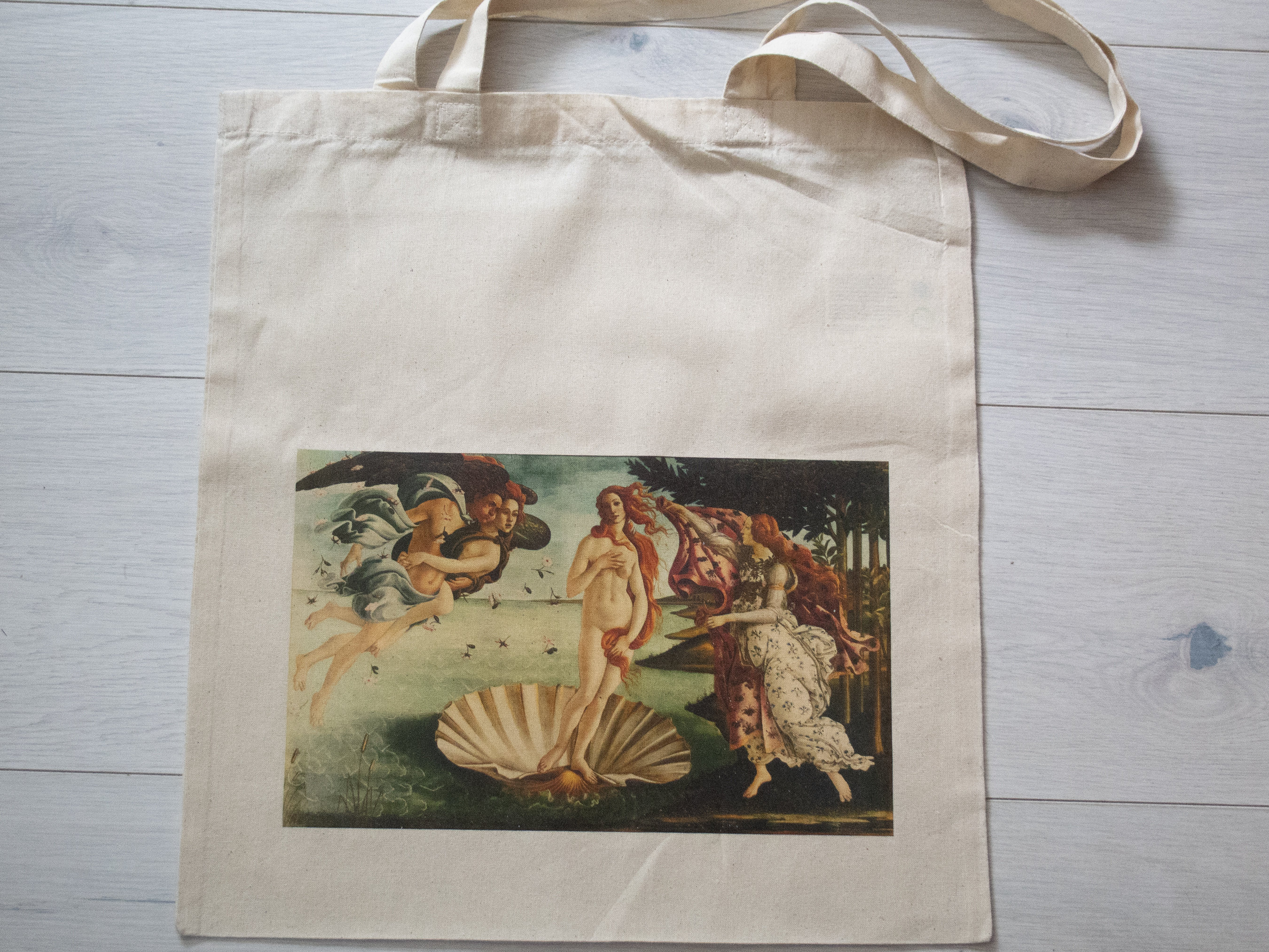 Renaissance Art Tote Bag Botticelli Tote the Birth of Venus 