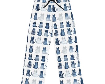 Katttryckspyjamasbyxor: Dampolstersoffa i polyester