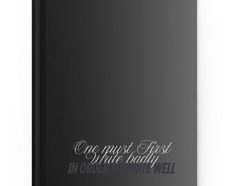 Inspiring Hardcover Writing Journal: Gift for Writers