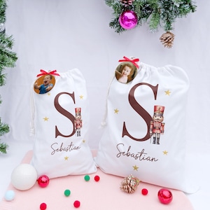 Personalized Santa Bags - Personalized Christmas Bags - Personalized Christmas Toy Bags - Christmas Gifts, Custom Name, Christmas Gift Bags