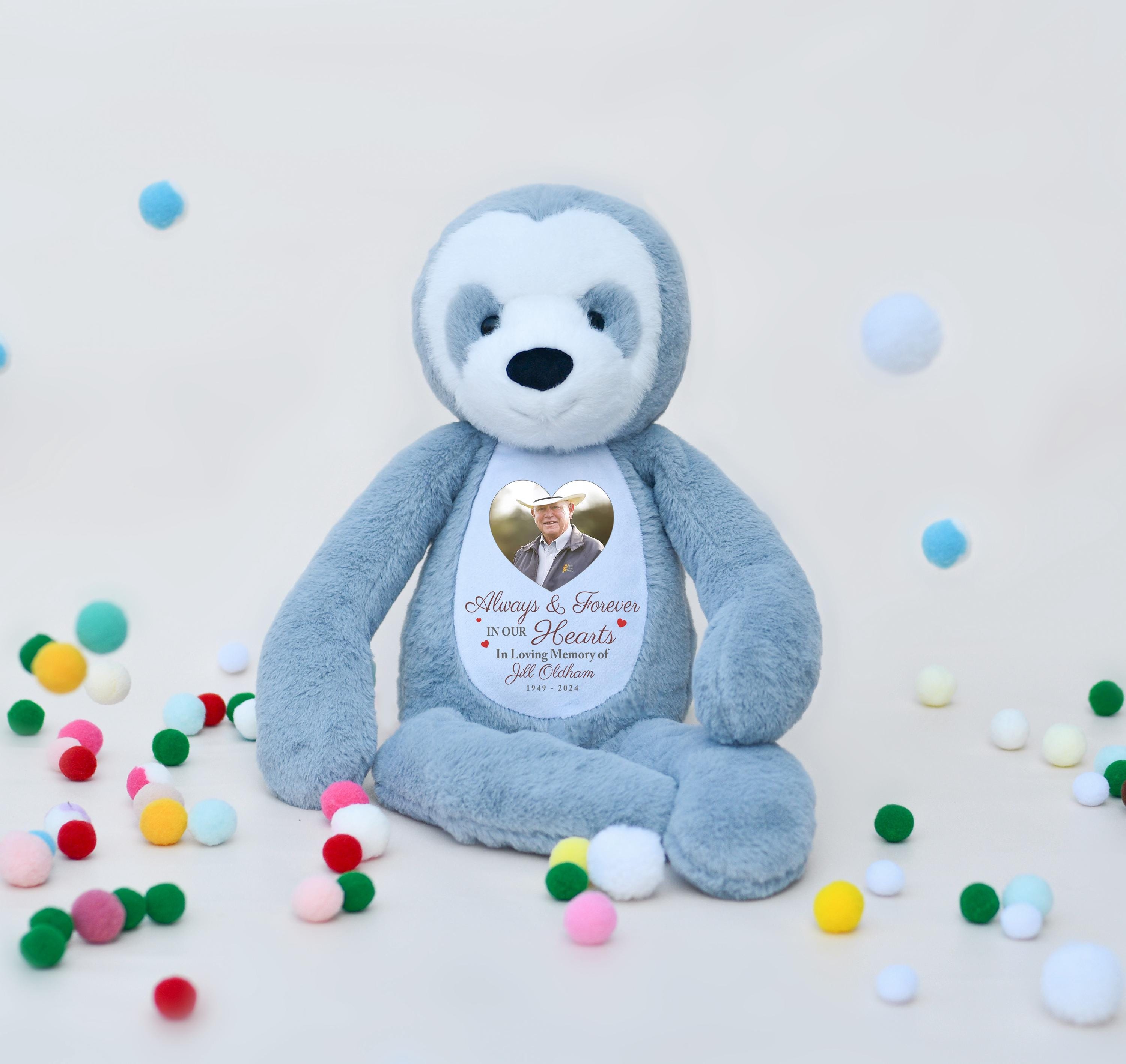 Custom Memory Animals Personalized Bunny Stuffed Animal: Custom Photo Memorial Gift - Etsy UK