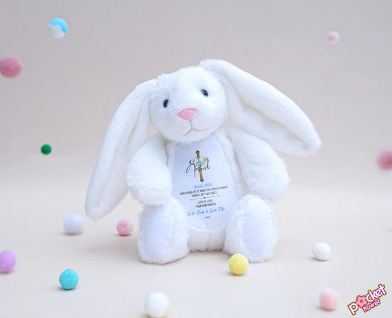 Toy Cool Baptism Gifts For Girl Bunny Unique Baptism Gifts For