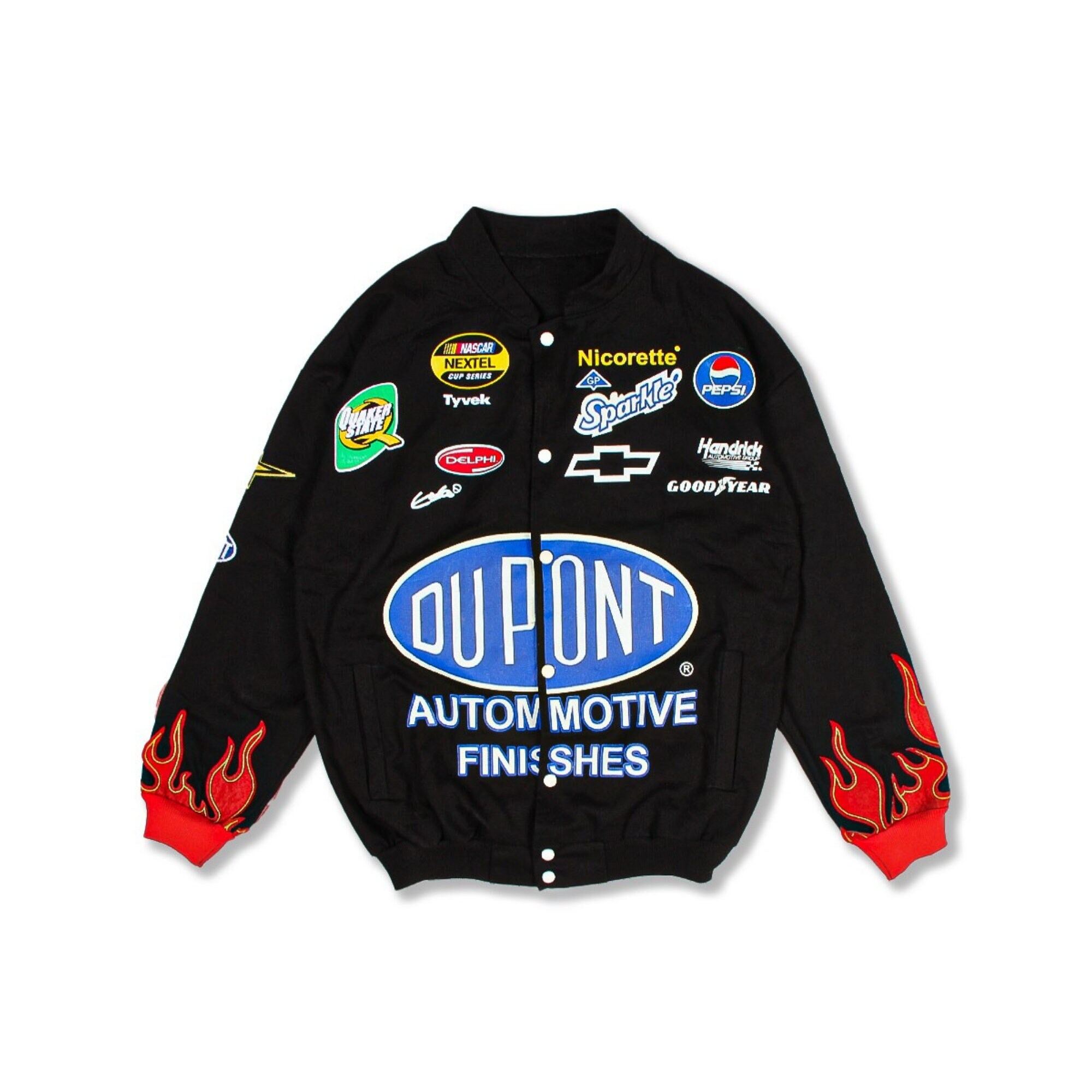 Vintage Varsity Jacket Dupont Racing Jacket Red Letterman - Etsy