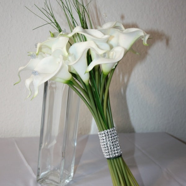 Bouquet à main calla bouquet de mariée mariage