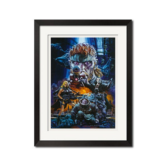 Native skull warrior' Poster, picture, metal print, paint by