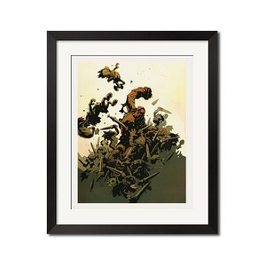 17x22 - The Wild Hunt Gothic Mythology Comic Art Poster Print 0783