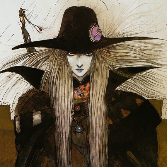 Z  Vampire art, Vampire hunter d, Vampire hunter