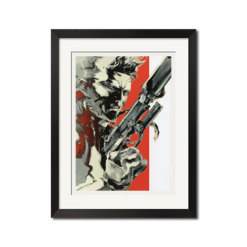 Yoji Shinkawa X Solid Snake Poster Print 0576 - Etsy