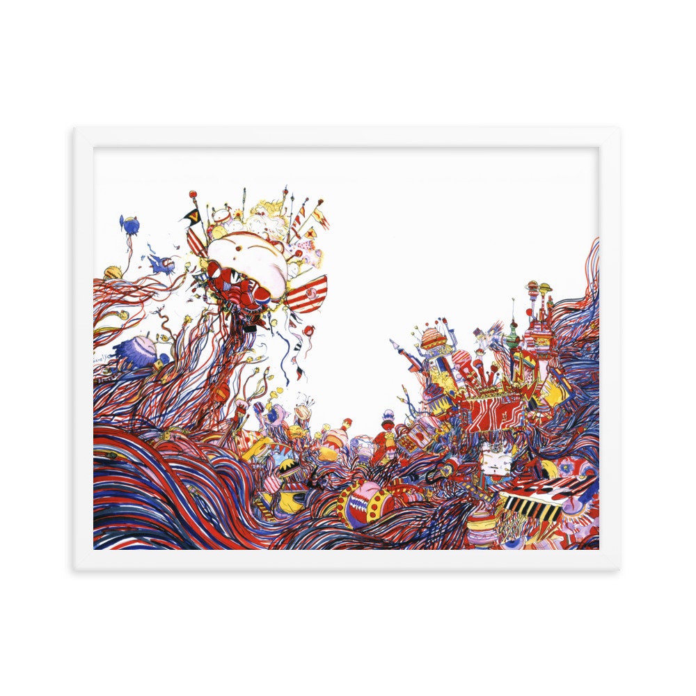 16x20 Framed Print - Final Fantasy Poster Print 845