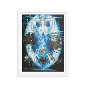 18x24 Framed Print - Final Fantasy Poster Print 766