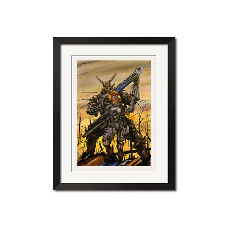 16x22 Masamune Shirow x Appleseed Poster Print 0848 image 1