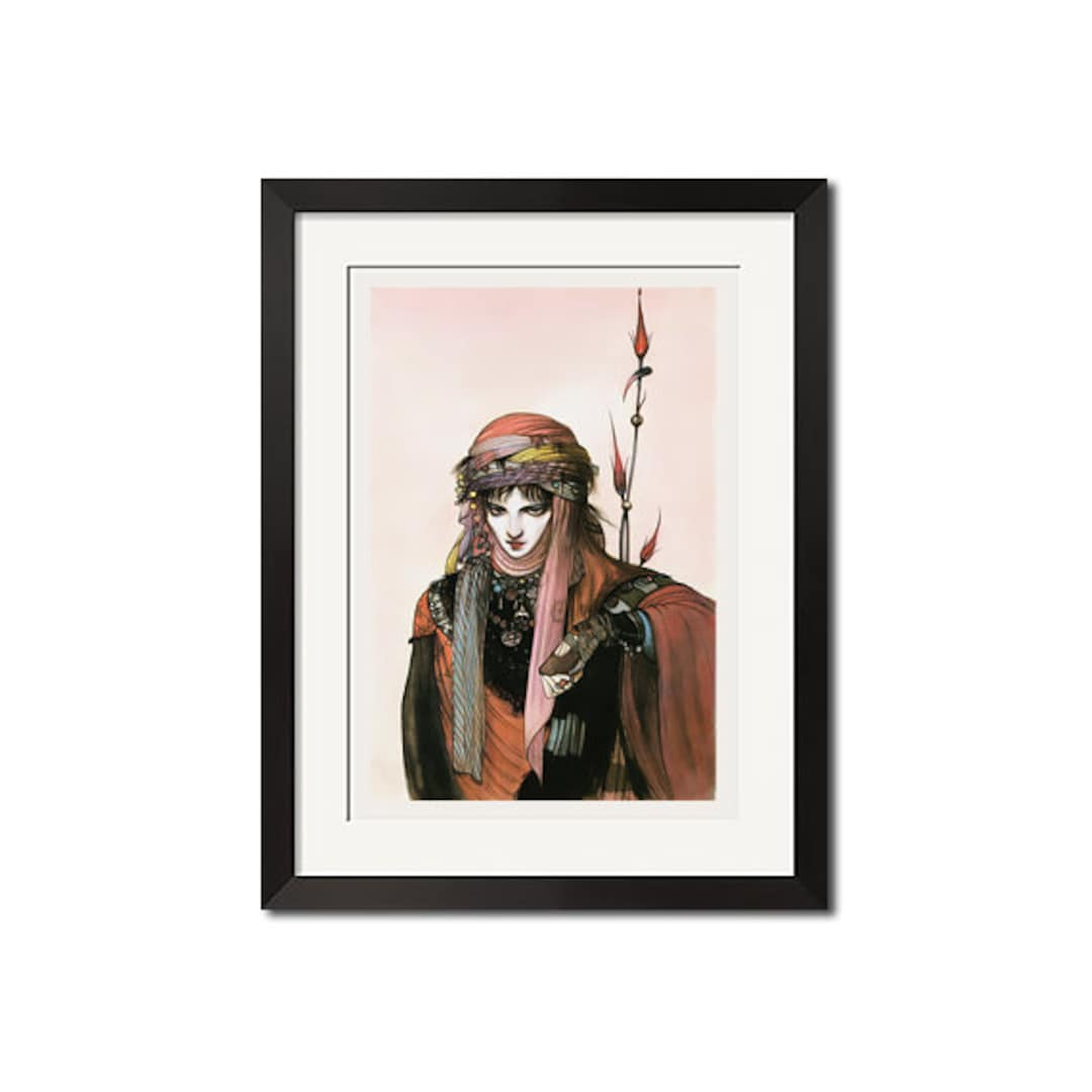アクセサリー・ヘアアクセサリー Limited FFVII Art Scarf Yoshitaka Amano s-l400.jpg