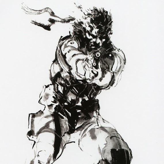 yoji shinkawa metal gear wallpaper