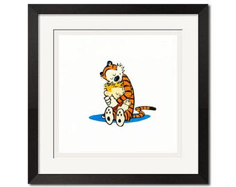 Comic Strip Big Hug Poster Print 0683