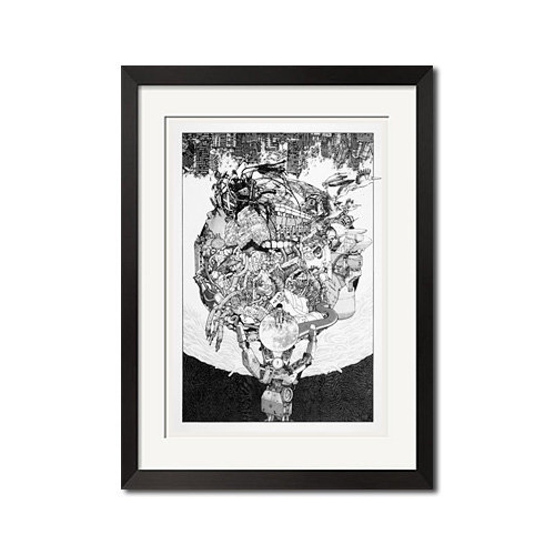 Otomo Katsuhiro X Fireball Cyberpunk Graphic Poster Print 0626 - Etsy