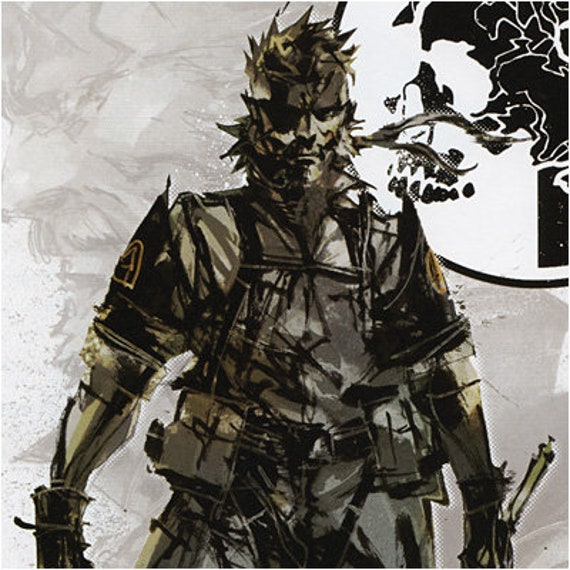 Metal Gear Solid 2 poster Postcard for Sale by PFCpatrickC