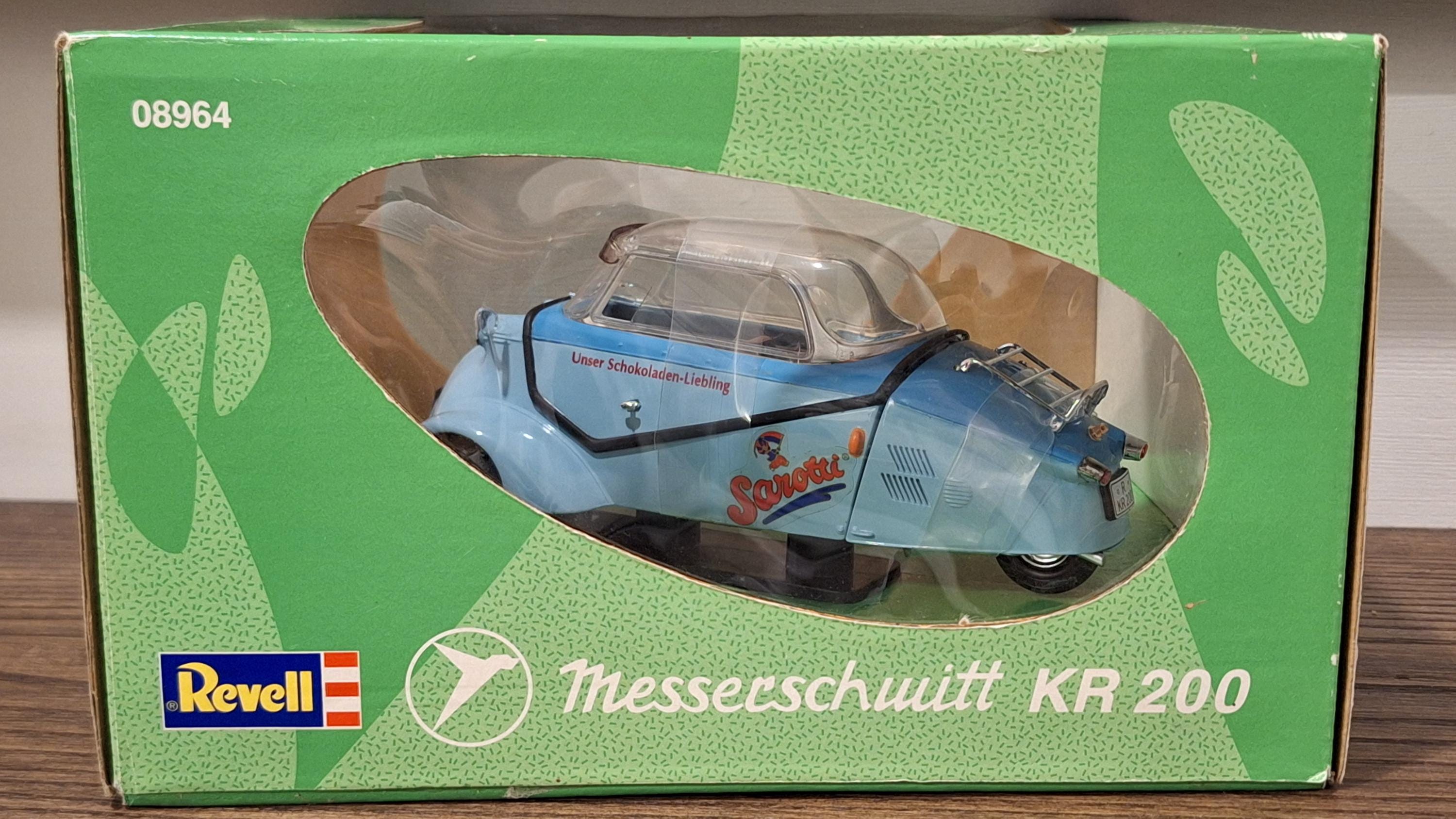REVELL レベル製ミニカー メッサーシュミット KR200 1/18スケール 