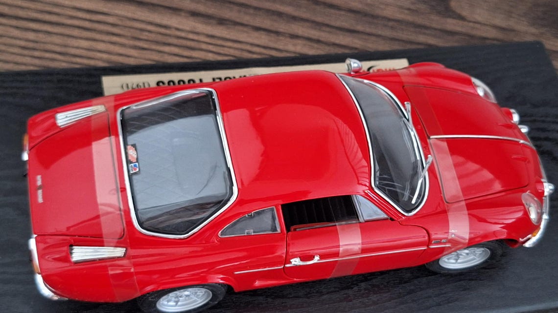 Maisto 1/18 Alpine Renault 1600S 1971 - Miniature En Boîte (Occasion)