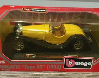 Bugatti Type 55 (1932) Bburago cod. 0538   1 24 die-cast