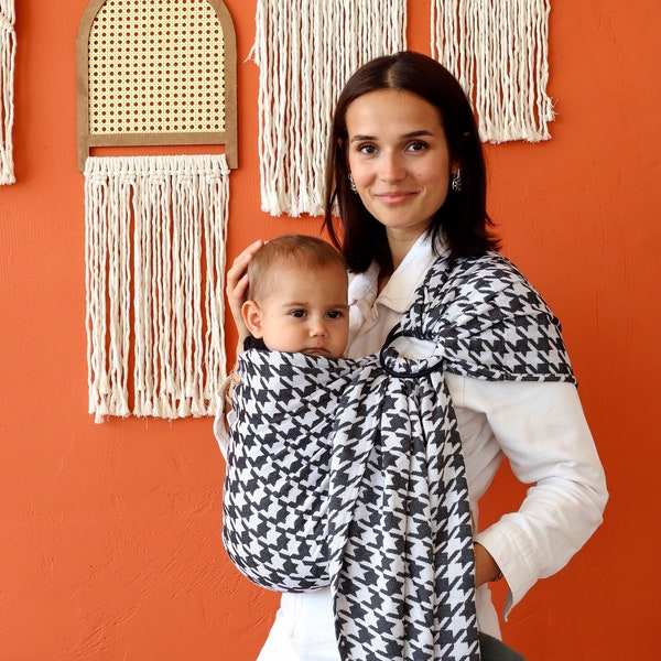 Zubu Baby Ring Sling - Very Soft Baby Carrier - Cotton/Bamboo - Best Baby Gift - GooseFoot Design