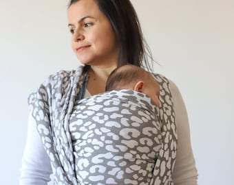 Zubu Baby Wrap Carrier - Woven Bamboo & Cotton Jacquard Baby Carrier - Perfect for Baby Shower, Baby Sling Carrier, Baby Wearing Carrier