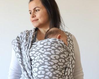 Wrap Baby Carrier-Woven Bamboo&Cotton Jacquard Carrier-Baby Sling Carrier-Specially Produced Fabric for Wrap - ZuBu