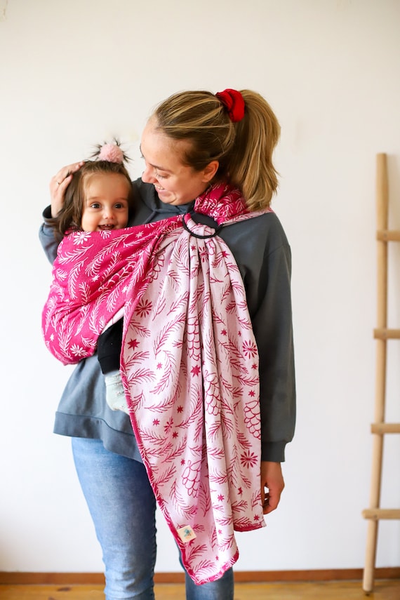 Buy Cotton Ring Sling Baby Carrier: Ergonomic Newborn Wrap Online