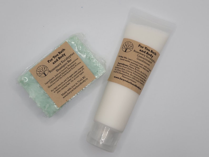 Rosemary Eucalyptus Concentrated Conditioner Etsy
